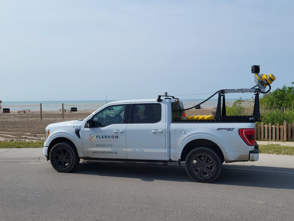 Planview Utility Services LIDAR equipped truck